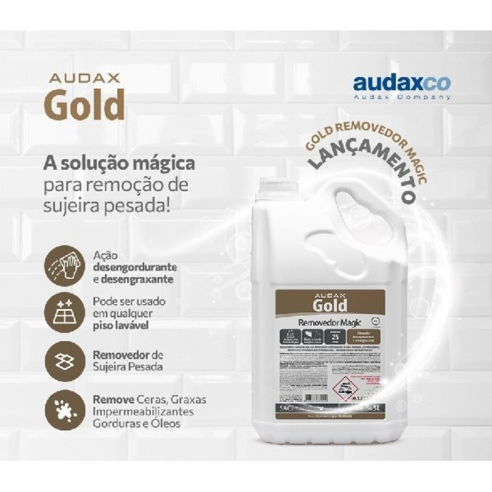 Removedor Magic Gold 5L Rende até 25 litros- Audax - #2