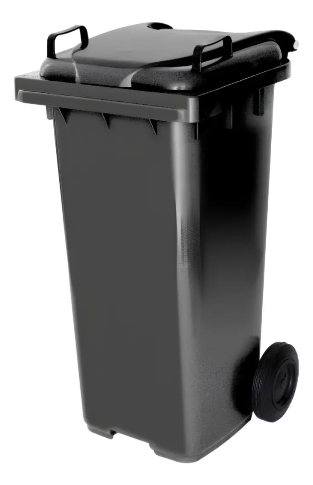Contentor Plástico 120L com rodas
