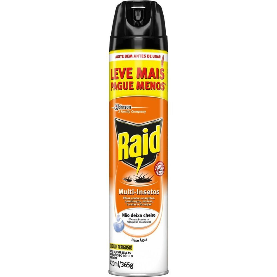 Inseticida Raid Aerosol Multi Insetos 420ml