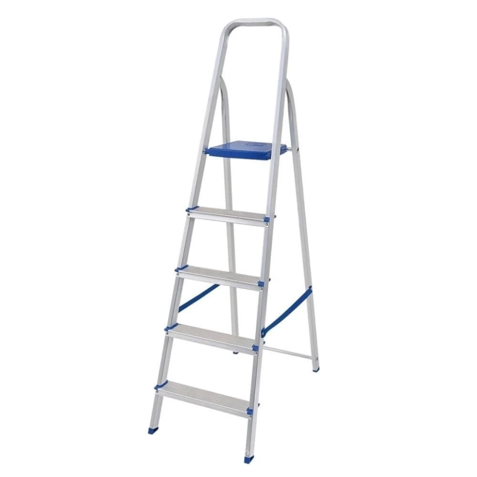 Escada de alumínio MOR 5 degraus