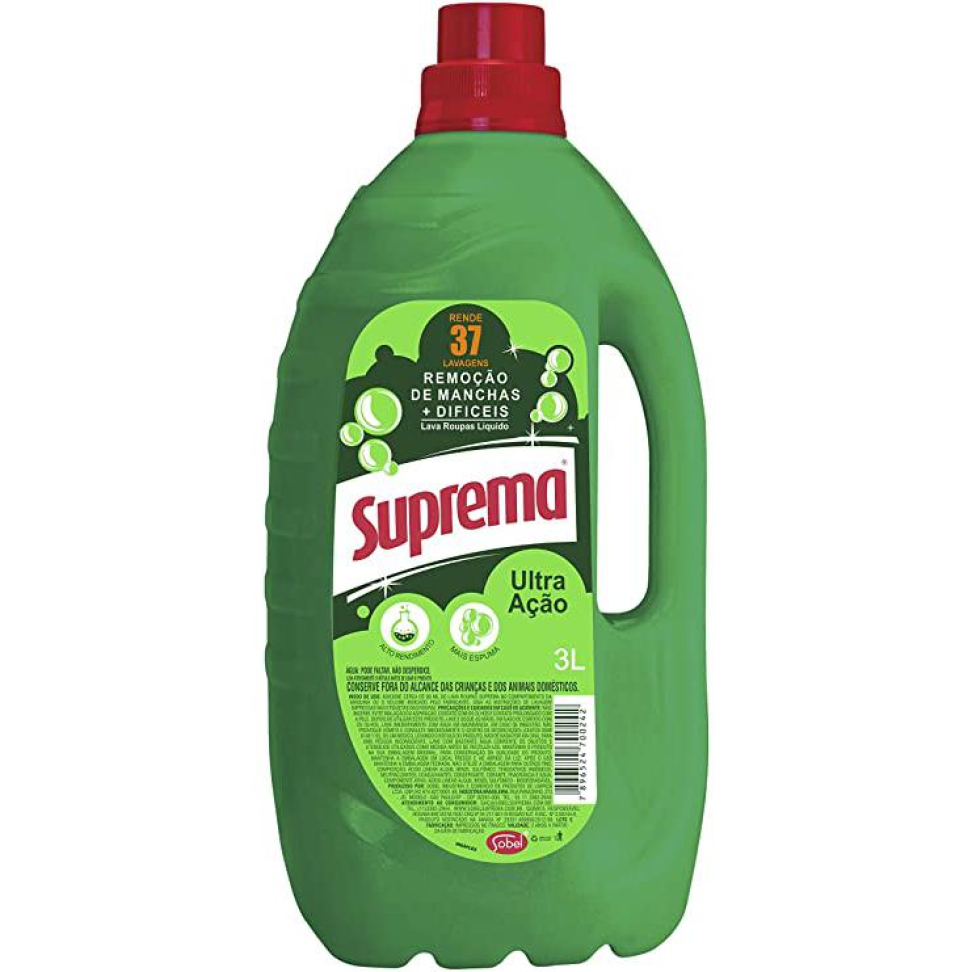 Lava roupas líquido Suprema 3L - #1