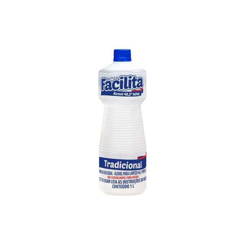 Álcool Líquido 46º Facilita 1L Audax