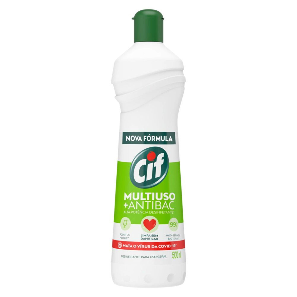 Limpador Cif Multiuso 500ml Antibac