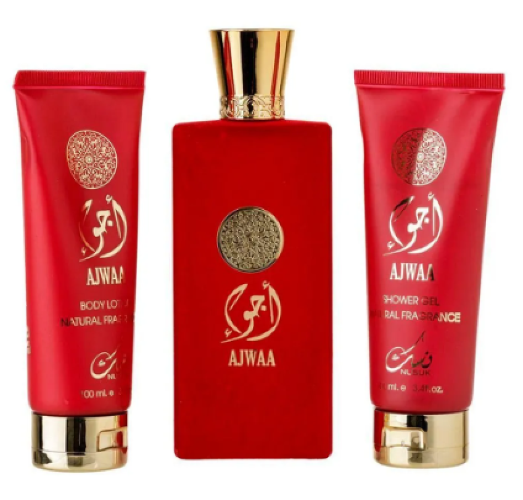 LANÇAMENTO Gift Set Ajwaa Red Nusuk - #2