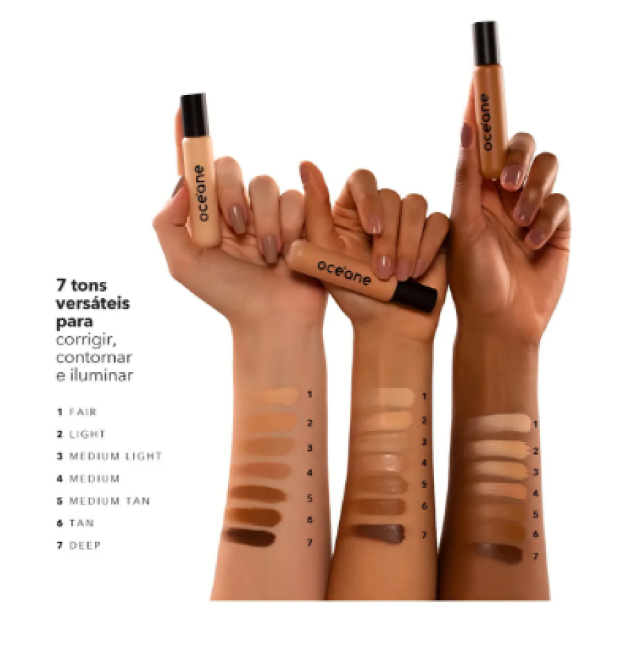 Corretivo Líquido Concealer Edition 15g Océane - #2