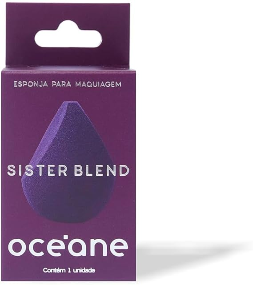 Océane Esponja De Maquiagem Flat Blend Roxo - #2