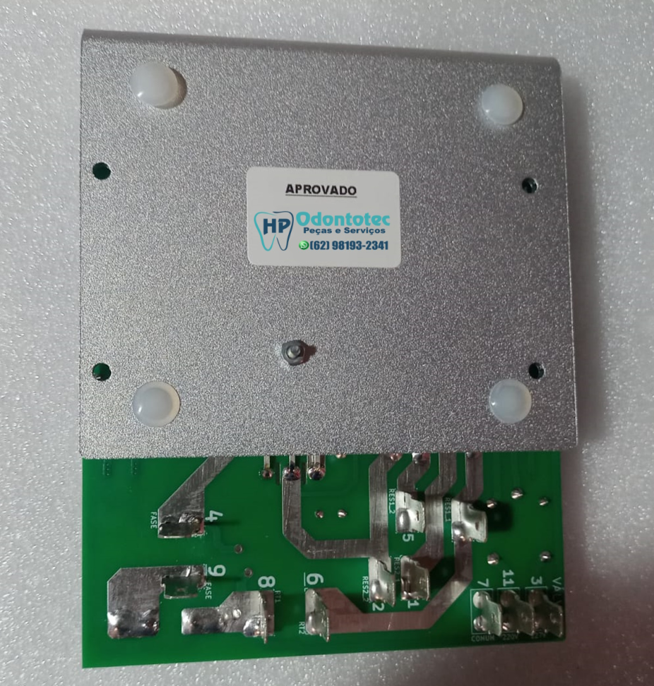 Placa Comando Autoclave 21/12 L Alumínio / Inox Gnatus Autoclave Placa 11 Pinos - #2