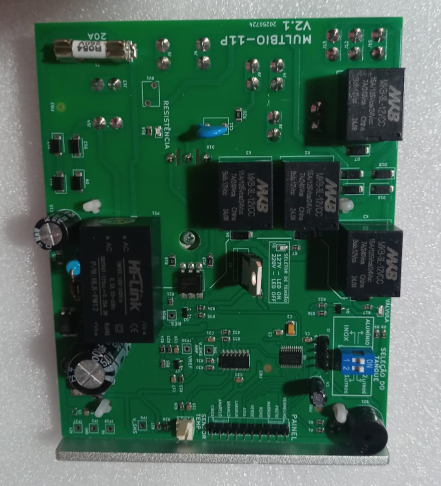 Placa Comando Autoclave 21/12 L Alumínio / Inox Gnatus Autoclave Placa 11 Pinos - #3