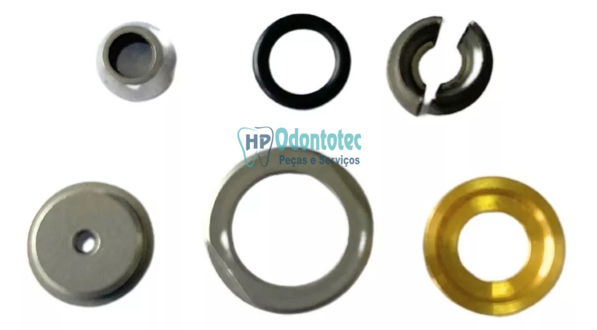 Kit Tampa Completa Para Contra Ângulo Dentflex Pb - #1