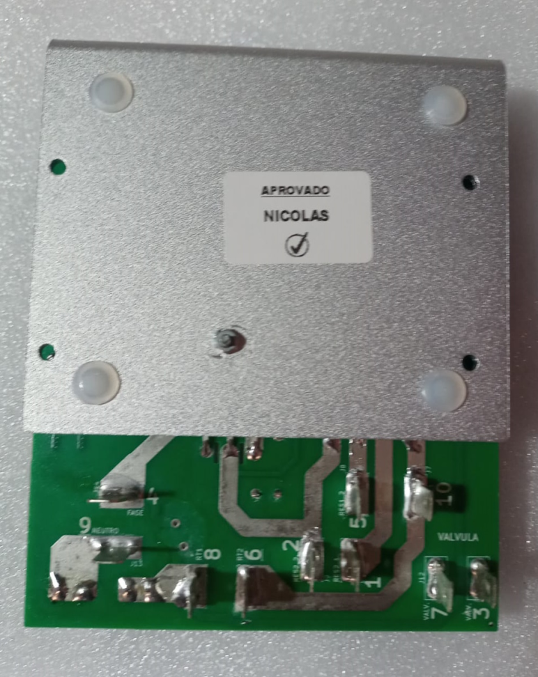 Placa Comando Autoclave 21/12 L Alumínio / Inox Gnatus 10 Pinos - #2