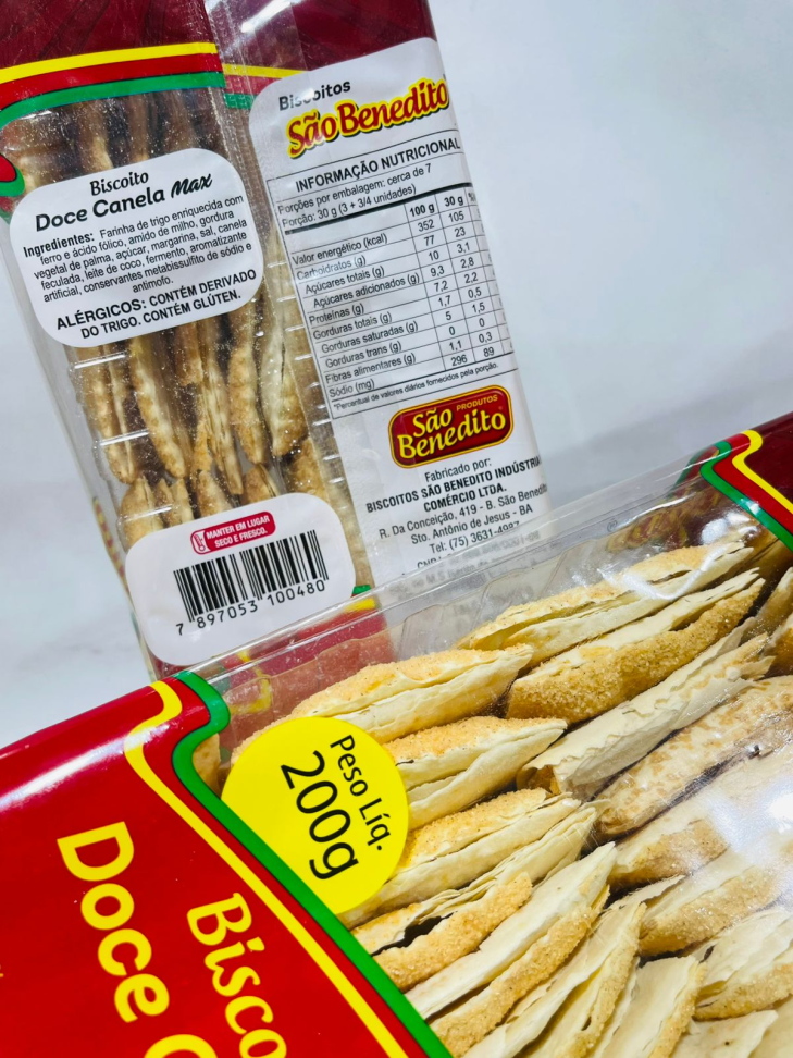 Bolacha 7 capas Salgada e doce canela - #4