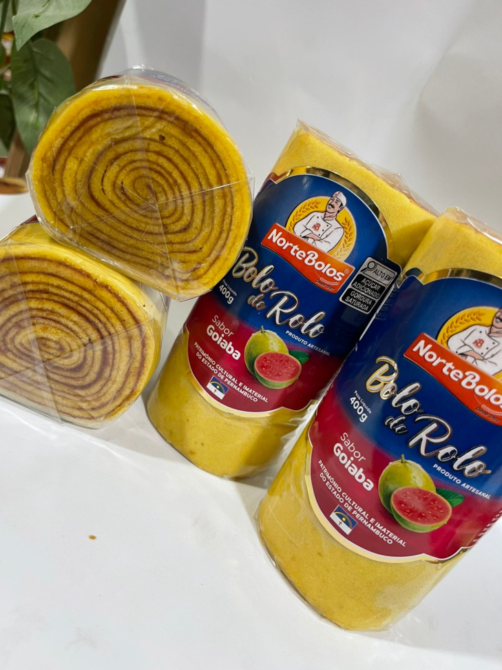 Bolo de rolo - sabor goiaba e doce de leite - #2