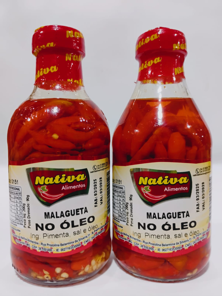Pimenta Malagueta Nativa - Inteira em Conserva (90g) - #2