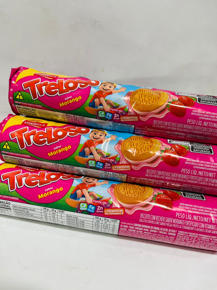 Bolacha treloso - Sabores: chocolate,morango, chocoresco, brigadeiro - #3