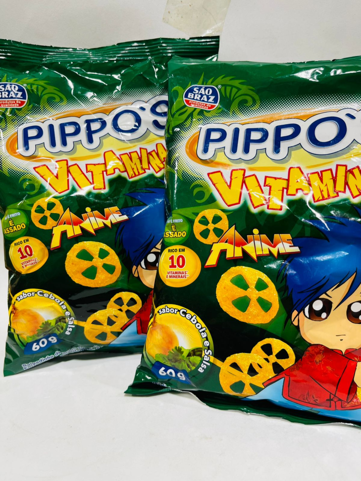 Salgadinho Pippos - Milho, bacon,presunto,cachorro quente,churrasco - #4