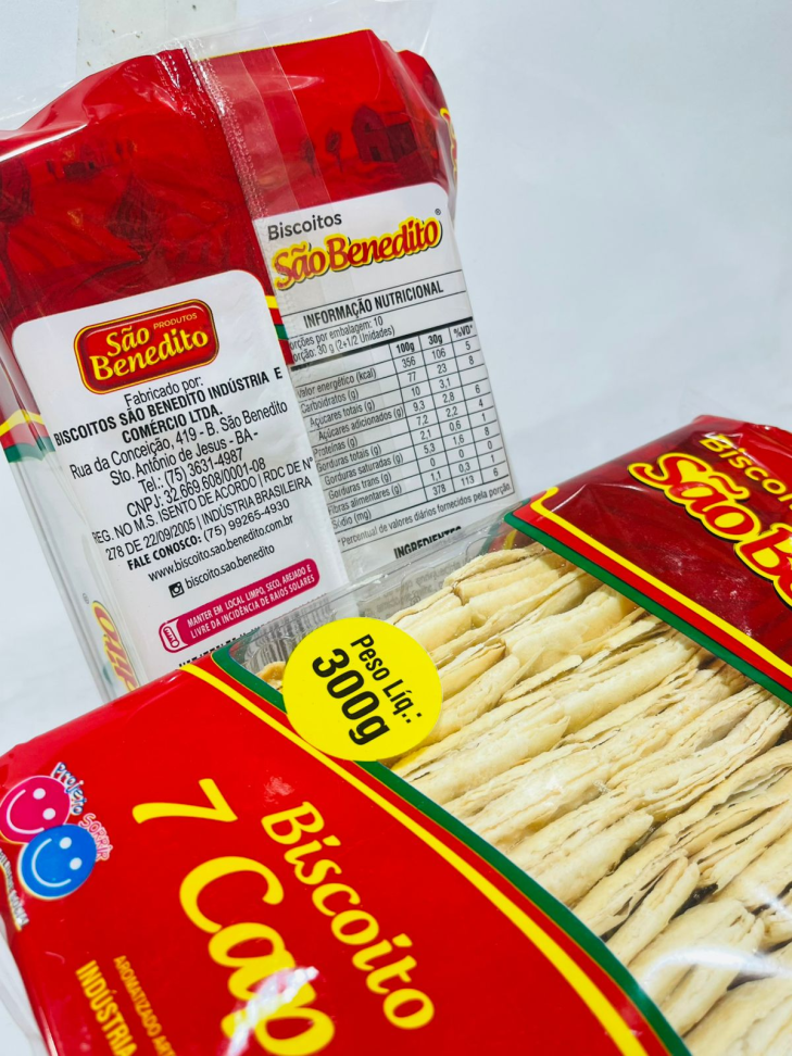 Bolacha 7 capas Salgada e doce canela - #2