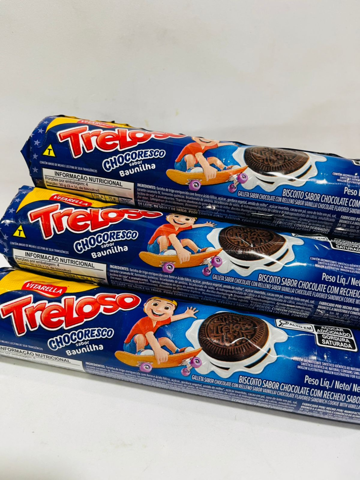 Bolacha treloso - Sabores: chocolate,morango, chocoresco, brigadeiro - #2