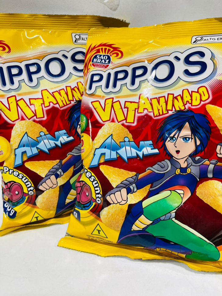 Salgadinho Pippos - Milho, bacon,presunto,cachorro quente,churrasco - #6