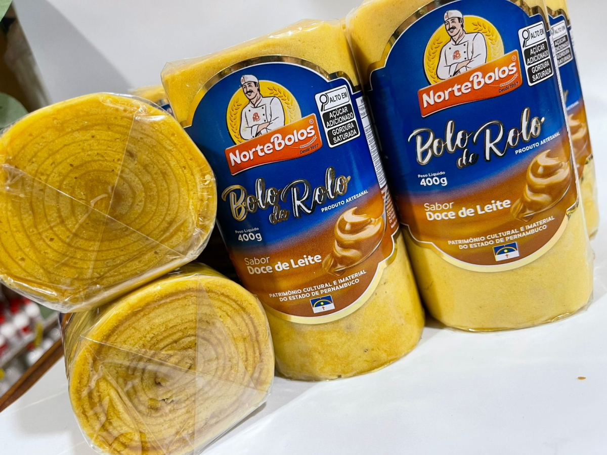 Bolo de rolo - sabor goiaba e doce de leite - #3