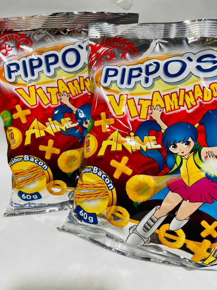 Salgadinho Pippos - Milho, bacon,presunto,cachorro quente,churrasco - #5