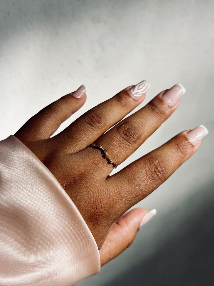 Anel Constelação Cravejado Banhado a Ouro 18K - #11