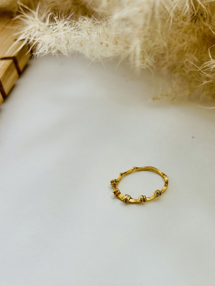 Anel Queen Cravejado de Zircônias Banhado a Ouro 18K - Sua Coroa Diária de Brilho - #3