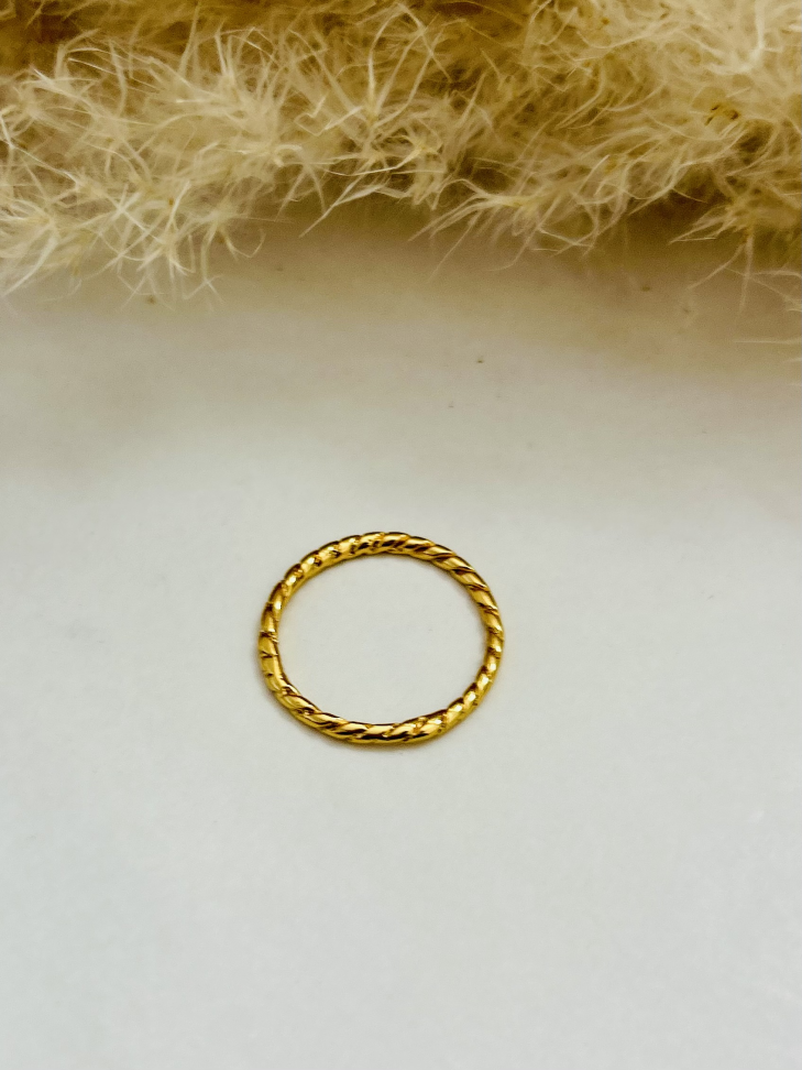Anel trança - #4