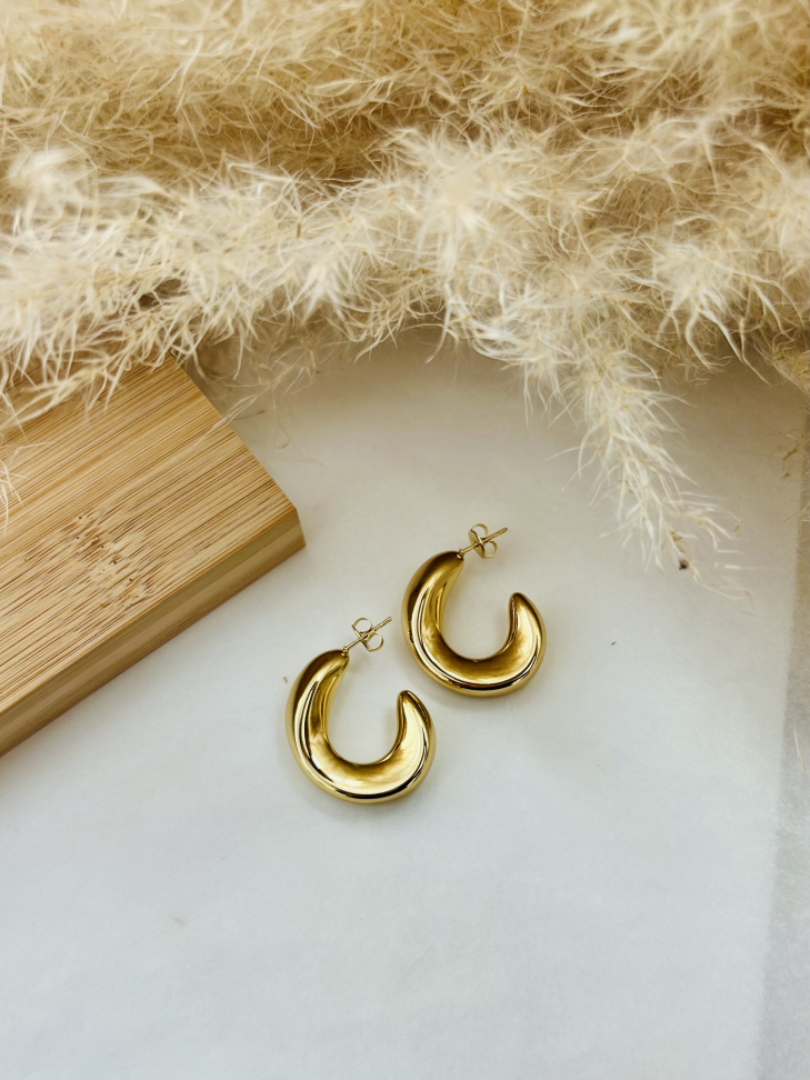 ARGOLA HOOK STATEMENT AÇO INOX | O Brilho da Mulher que se Destaca - #5