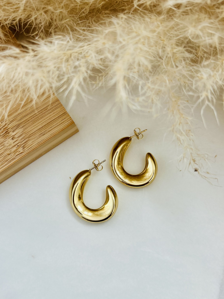 ARGOLA HOOK STATEMENT AÇO INOX | O Brilho da Mulher que se Destaca - #3