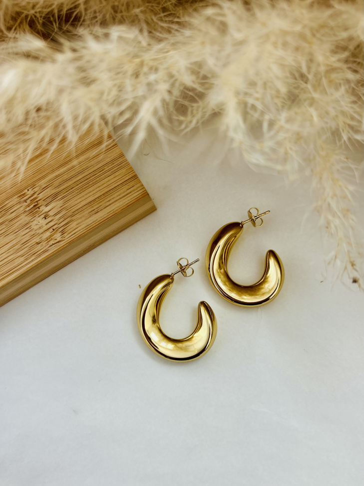 ARGOLA HOOK STATEMENT AÇO INOX | O Brilho da Mulher que se Destaca - #4