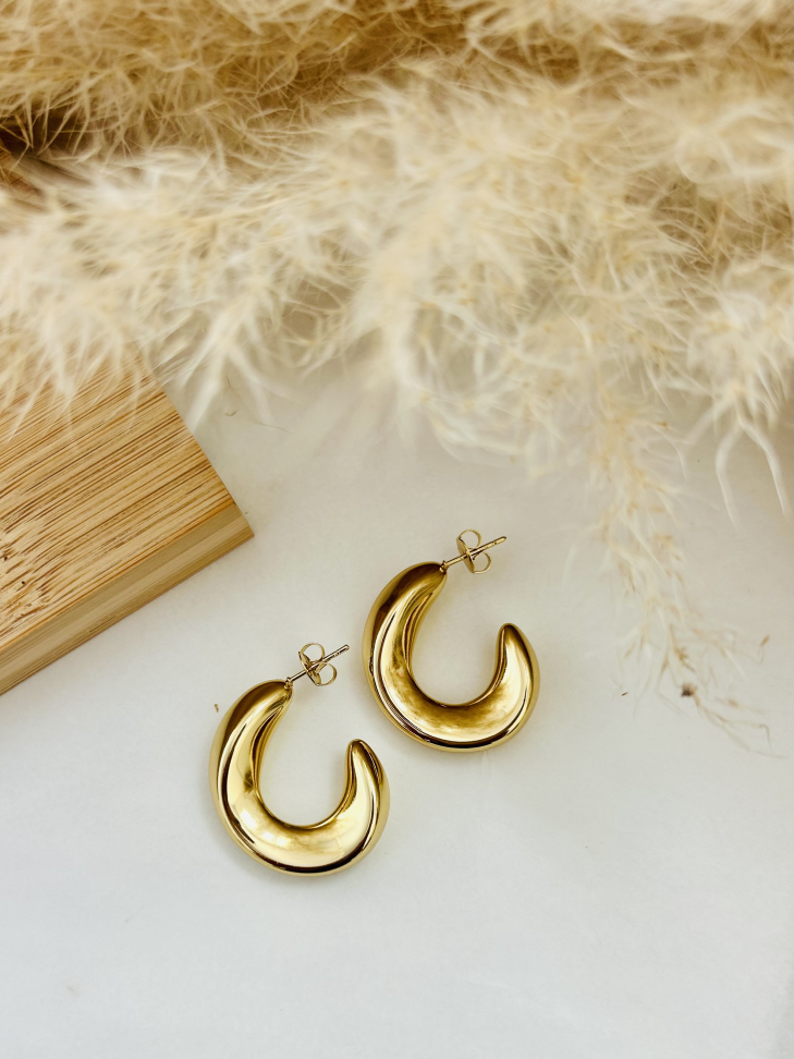 ARGOLA HOOK STATEMENT AÇO INOX | O Brilho da Mulher que se Destaca - #7