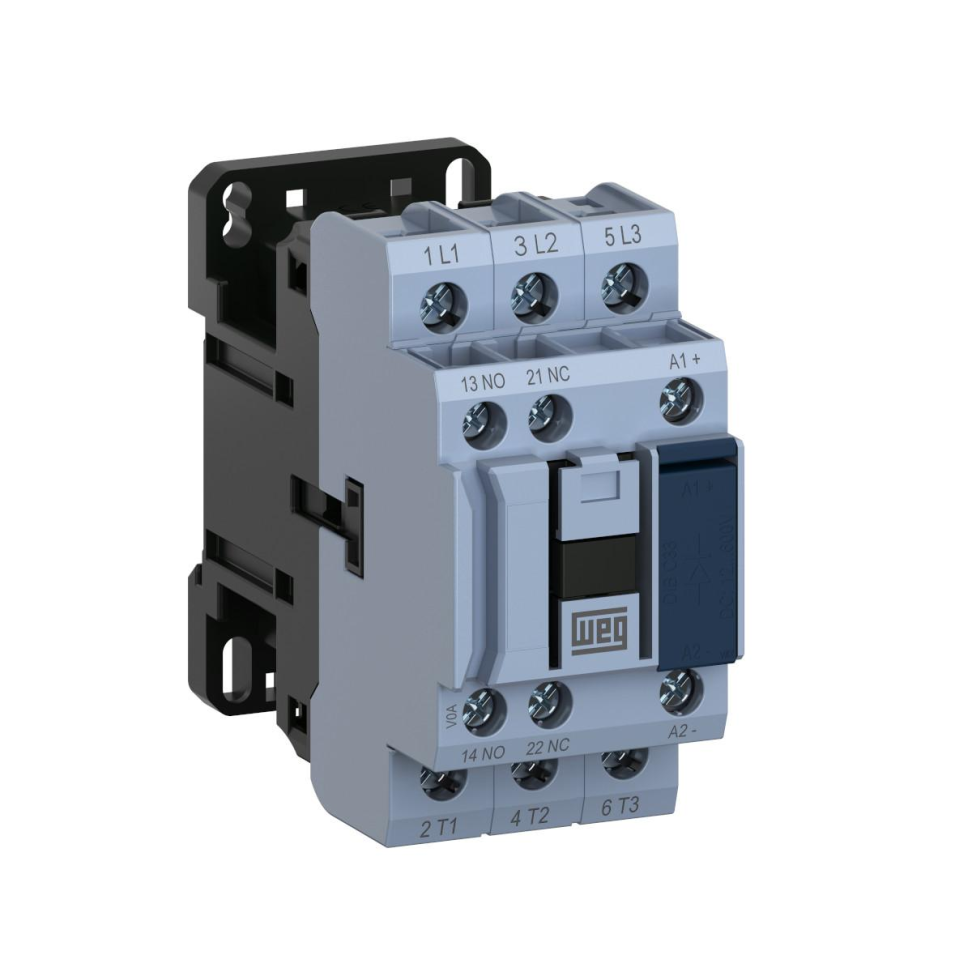CONTATOR CWB32-11-30C03 32A 24V WEG CÓDIGO 12240801