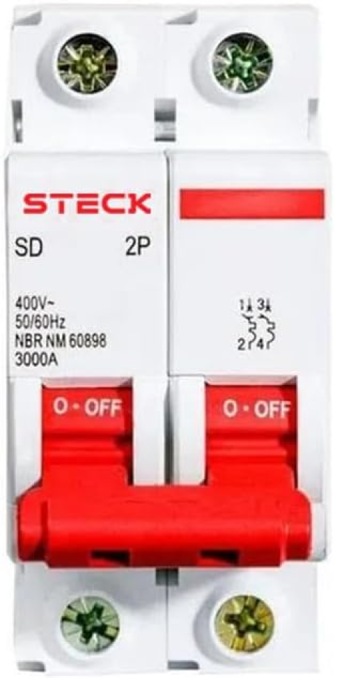 DISJUNTOR  MINI BIP 40A CURVA C SDD62C40 STECK