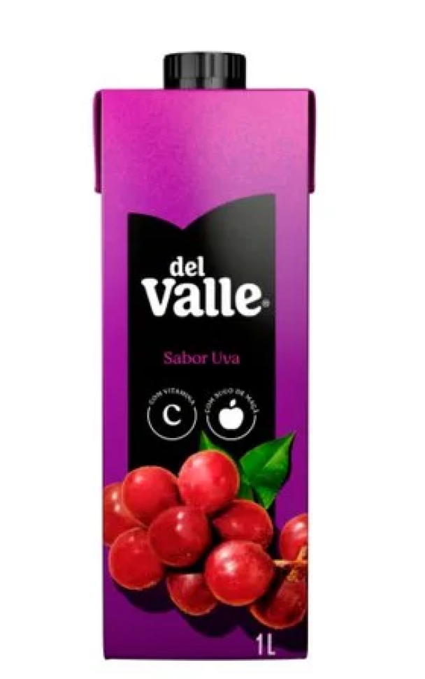 Suco Sabor Uva 1 Litro Del Valle