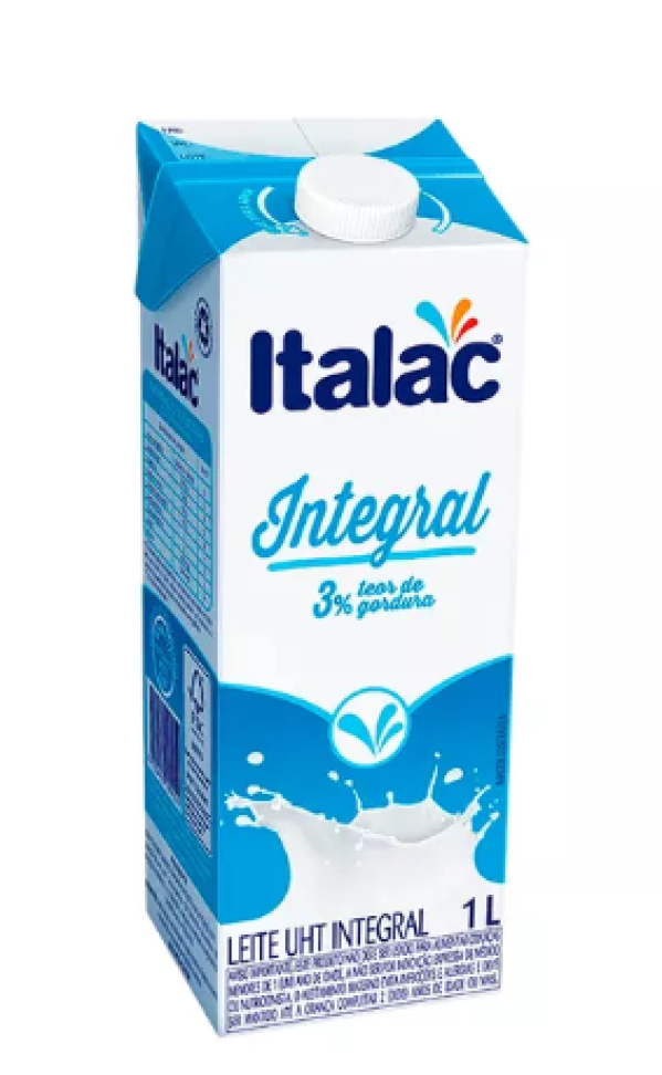 Leite UHT Integral Italac - 1L