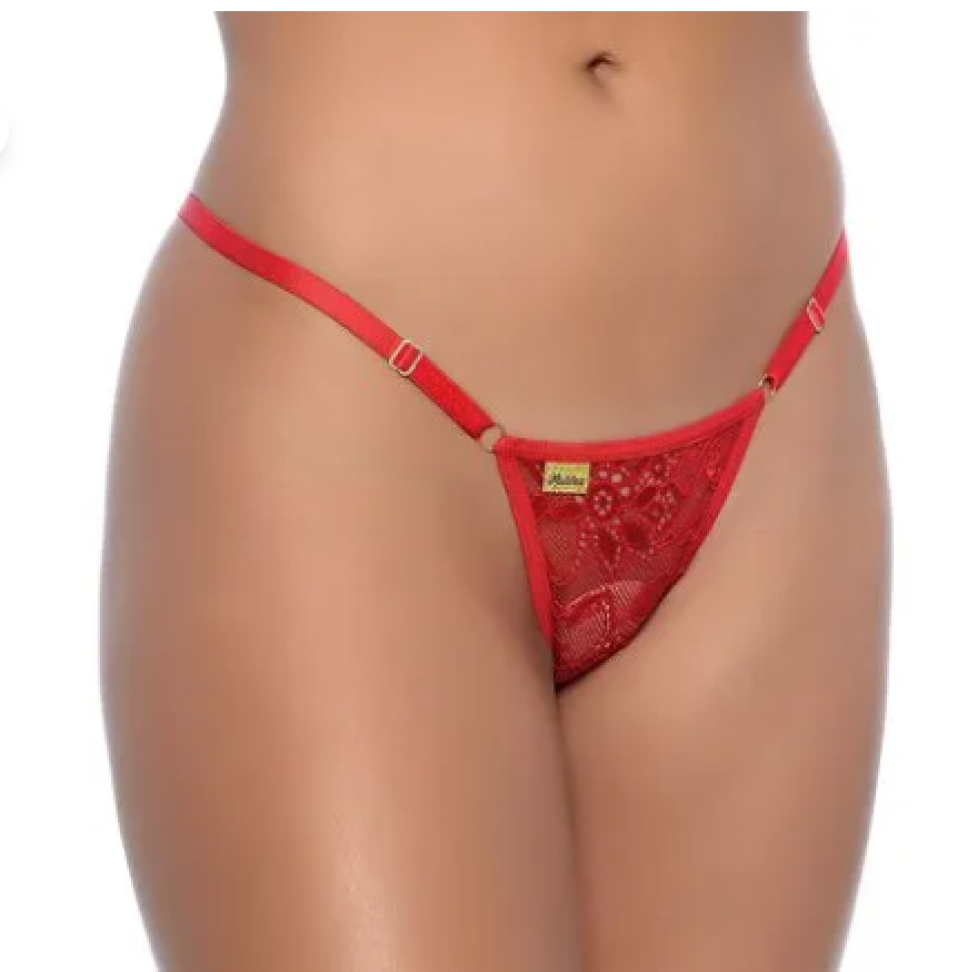 Tanga Fio Erótica "Safada" com Strass Patitex - #3