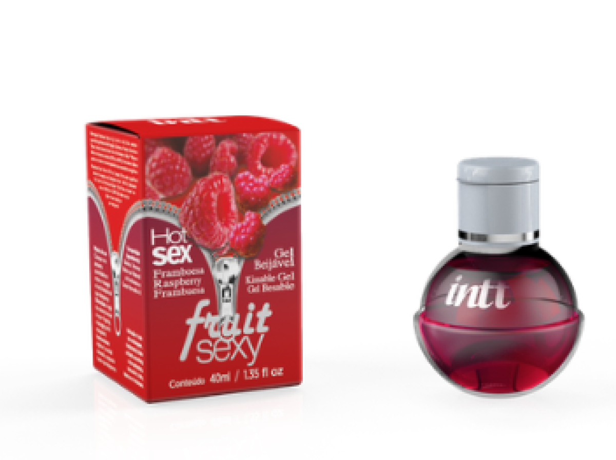 Fruit Sexy Gel Beijável Sabor Maçã do Amor 40ml Intt - #2
