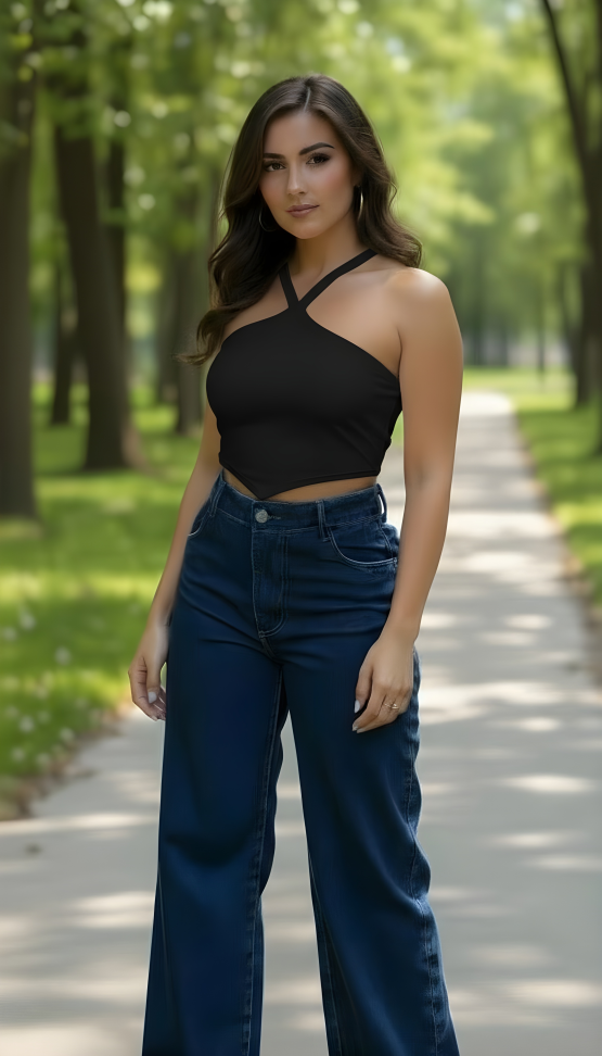 Cropped Lila _ Veste até 42 _ M _malha canelada _ 36 38 40 42 - #6