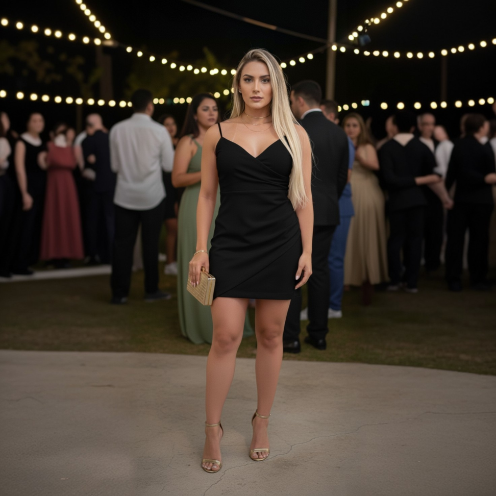 Vestido Mirela _ alfaiataria _ P M G _ curto - #4