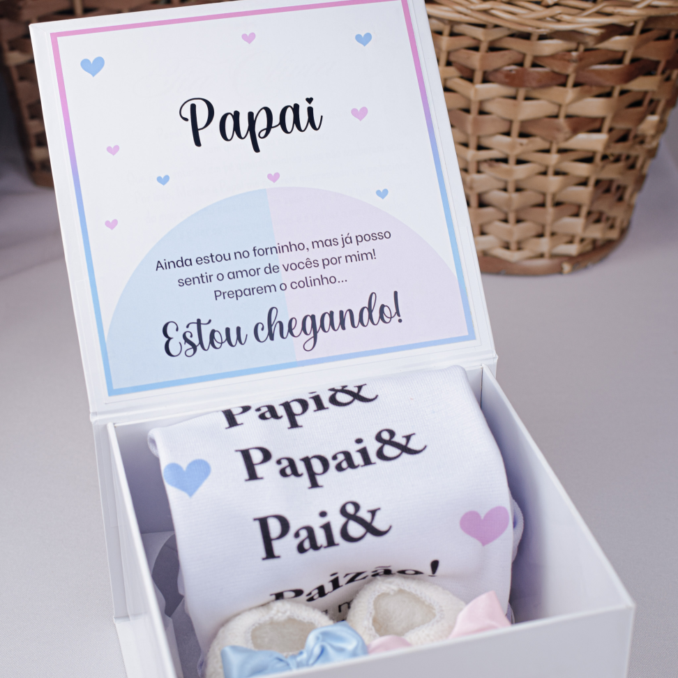 Caixa Revelação de Gravidez - #8