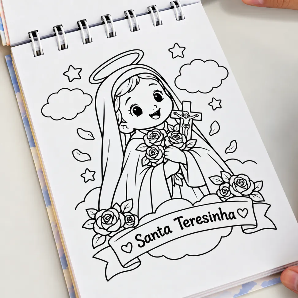 Mini livro para colorir - #3