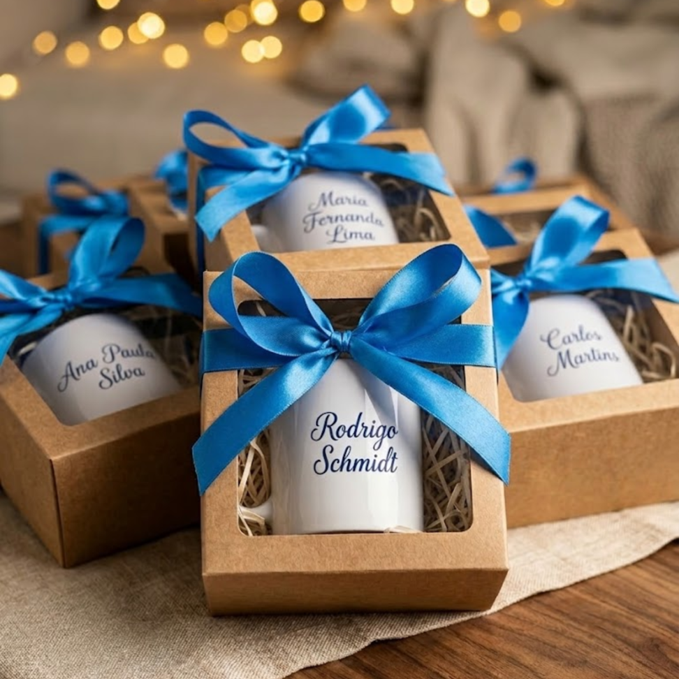 Caixa kraft c/ Tampa Visor - #2