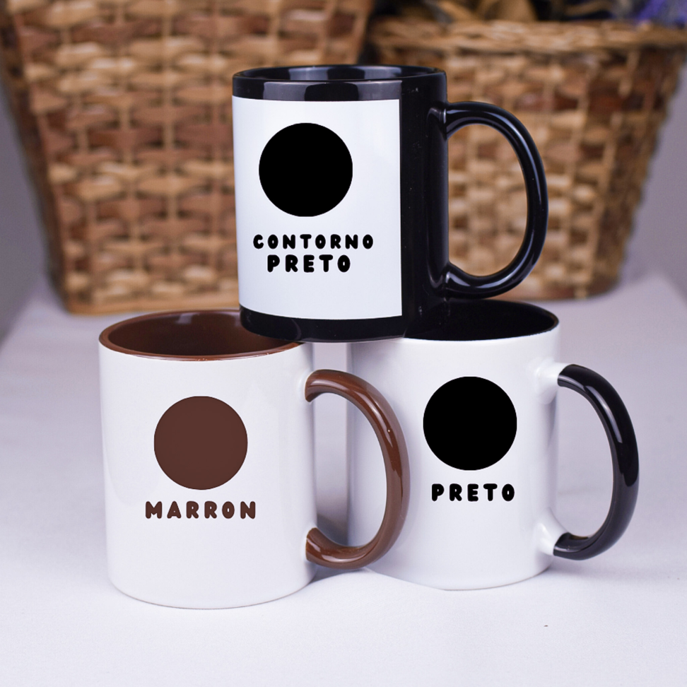 Caneca Tradicional Várias Cores - #4