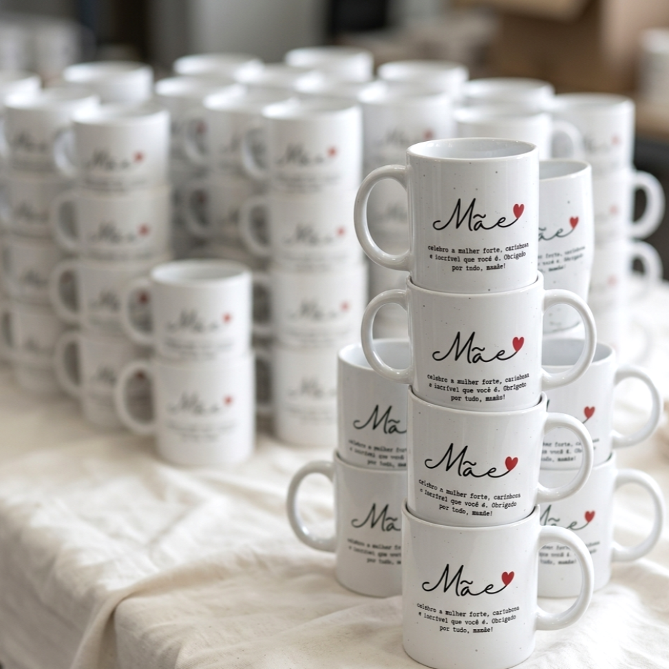 Caneca Tradicional Branca