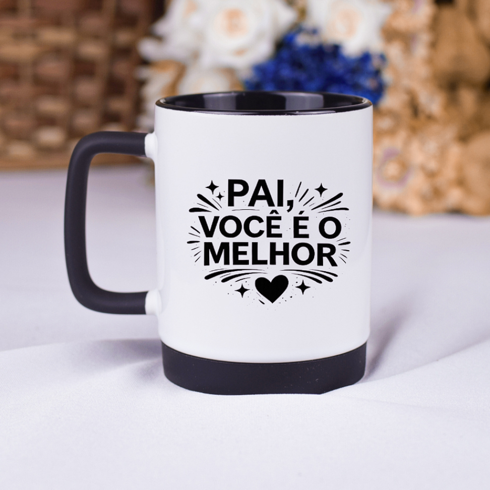 Caneca c/  Alça Soft e Base em Silicone