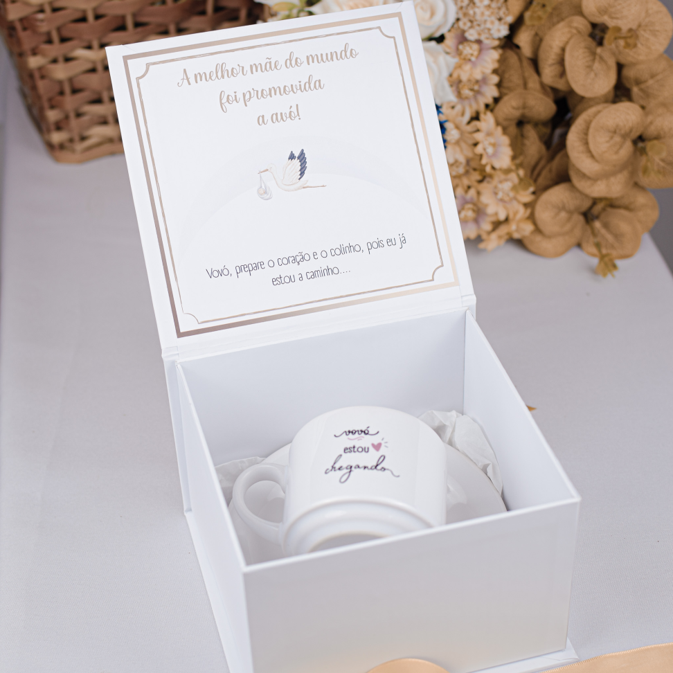 Caixa Revelação de Gravidez - #10