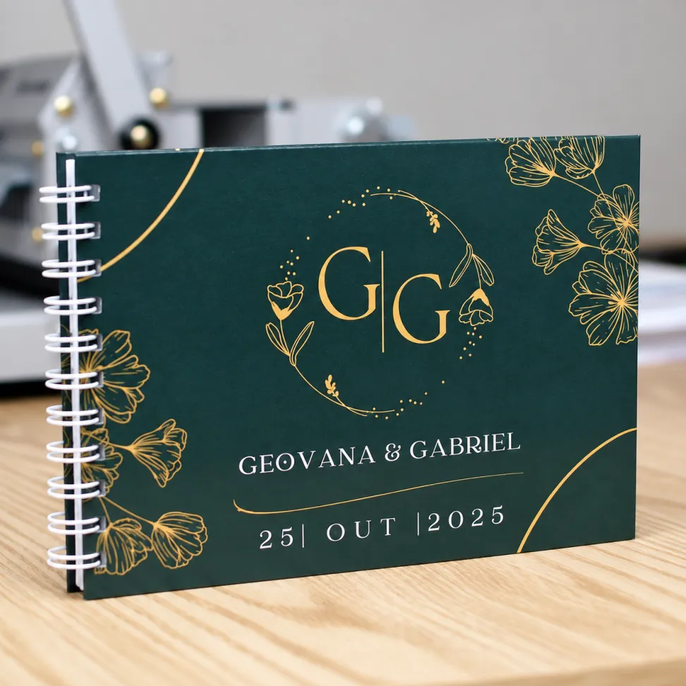 Caderno Scrapbook (Recordações)