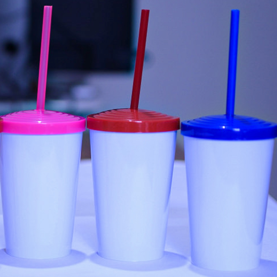 Copo c/ Canudo Infantil - #2