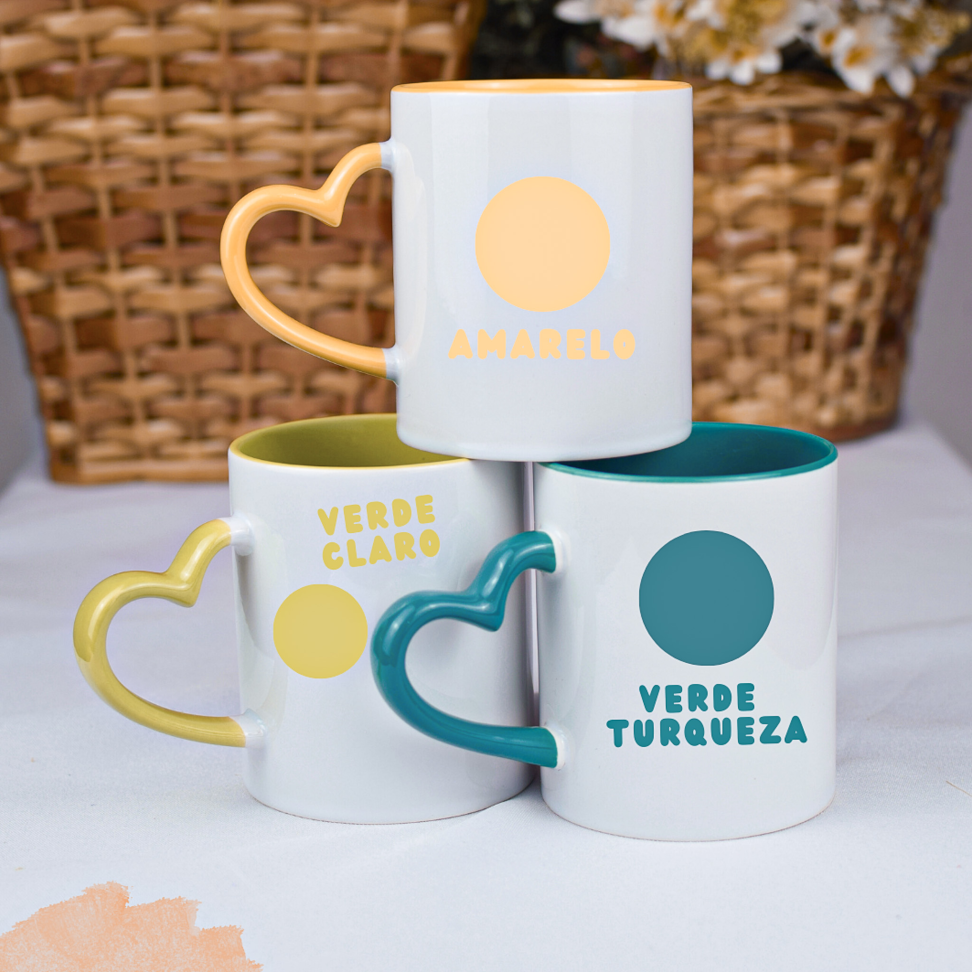 Caneca Alça de Coração - #4