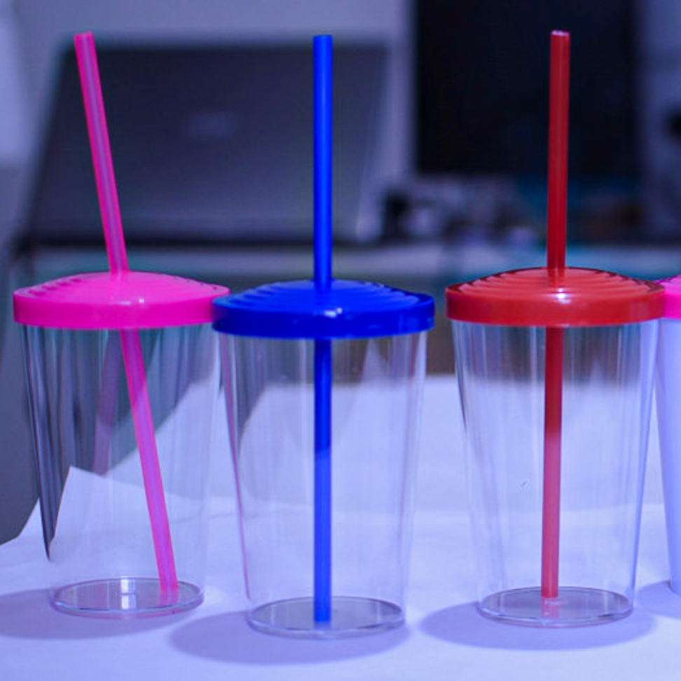 Copo c/ Canudo Infantil - #3